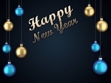 3B Hazırlama Yılbaşı Kartı