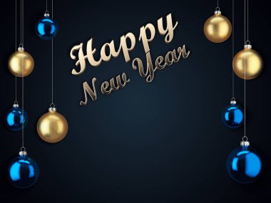 3B Hazırlama Yılbaşı Kartı