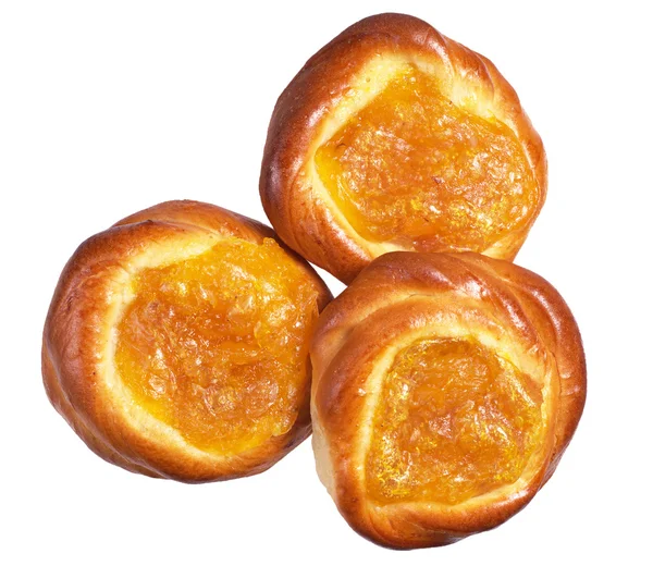 Fresh sweet buns — Stock Photo, Image