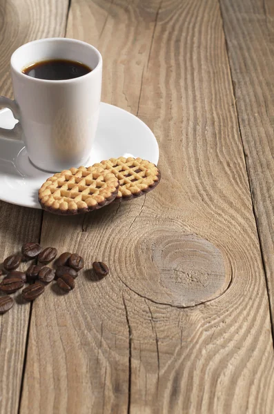 Coffee and cookies — Stock Photo, Image