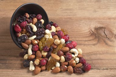 fındık ve kuru meyve