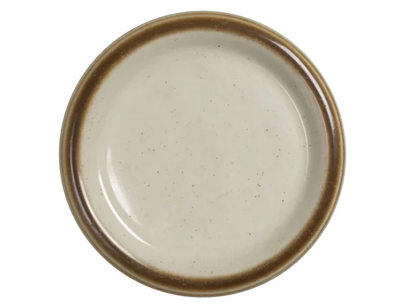 Плита изолирована на белом — стоковое фото
