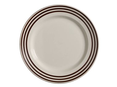 plaka üzerinde beyaz izole 