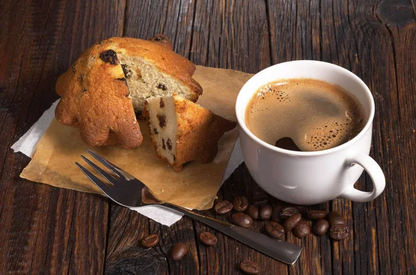 Kaffee und Kuchen — Stockfoto