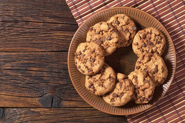 Galletas con chocolate — Foto de Stock