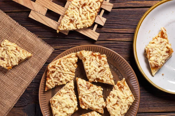 Galletas con mermelada —  Fotos de Stock