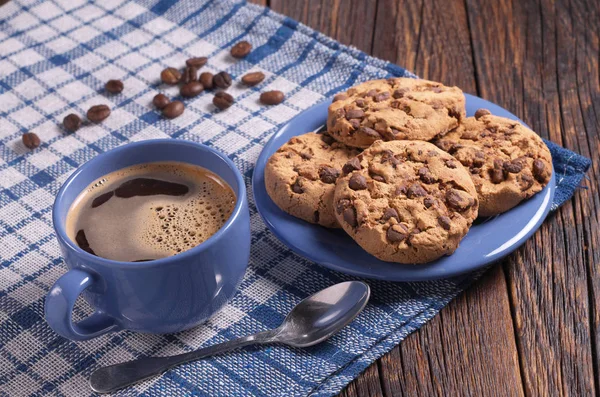 Coffee and cookies — Stock Photo, Image