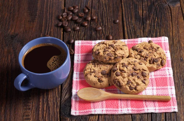 コーヒーとクッキー — ストック写真