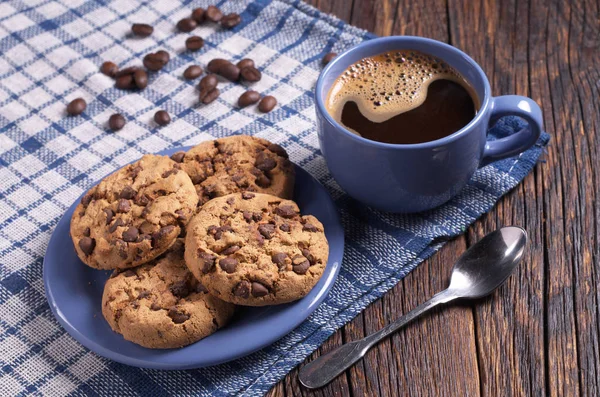 Coffee and cookies — Stock Photo, Image