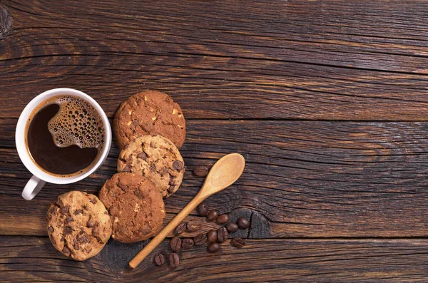 Coffee and cookies — Stock Photo, Image