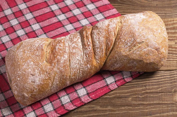 Ciabatta świeży chleb — Zdjęcie stockowe