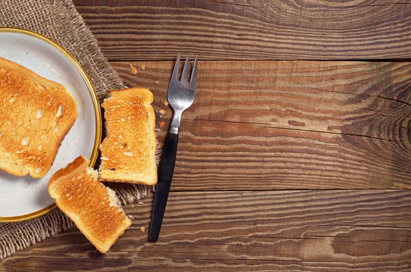 Rebanadas de pan tostado —  Fotos de Stock