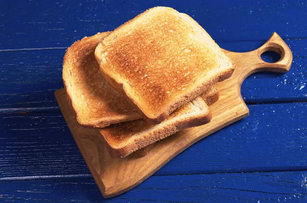 Slices of toasted bread — Stock Photo, Image