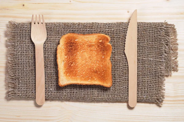 Slice of toasted bread — Stock Photo, Image