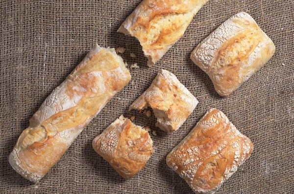 Pan de ciabatta fresco — Foto de Stock