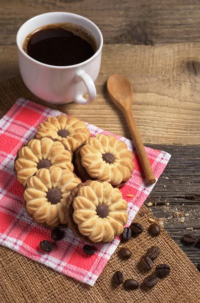 Cookies et café — Photo
