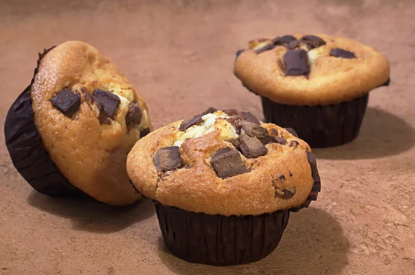 Muffins au chocolat — Photo