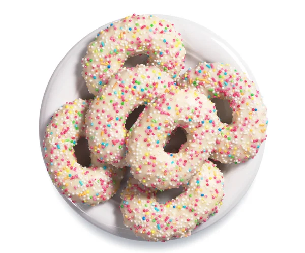 Biscoitos de açúcar com polvilhas — Fotografia de Stock