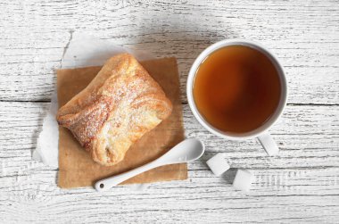 çay ve puf böreği 