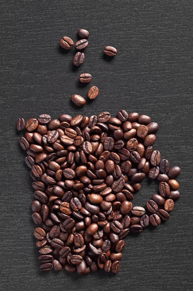 Roasted coffee beans — Stock Photo, Image