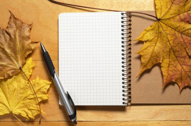 Not defteri ve kalem