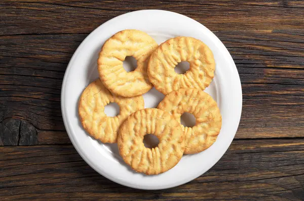 Biscuits with coconuts — Stock Photo, Image