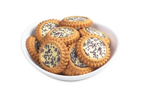 Galletas con chocolate — Foto de Stock