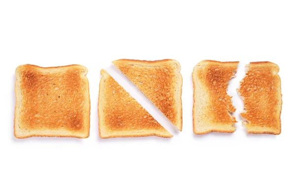 Skivor toast bröd — Stockfoto