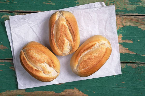 小型の白パン — ストック写真