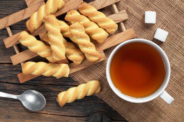 Çay ve kurabiye kurabiye