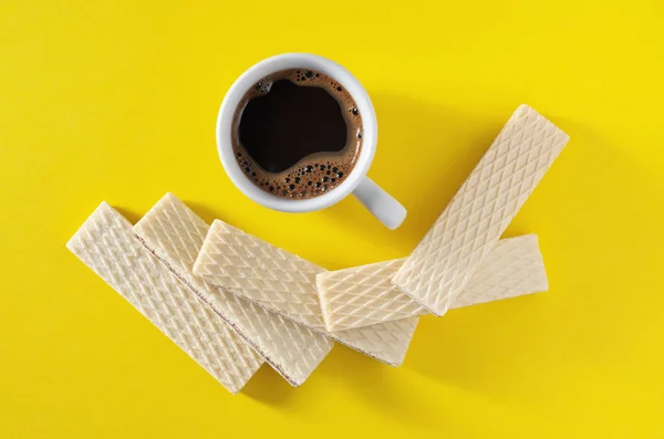 Coffee and wafers