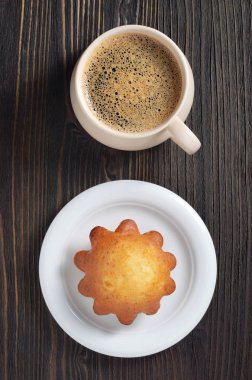 Kahve fincanı ve cupcake