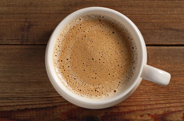 Caffè con schiuma — Foto Stock