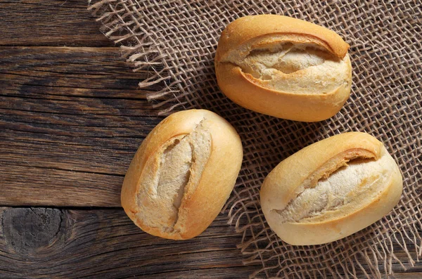 Pequenos pães franceses — Fotografia de Stock