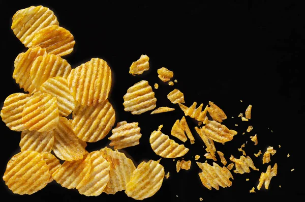 Batatas fritas crocantes — Fotografia de Stock