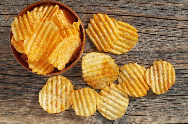 Patatas fritas crujientes — Foto de Stock