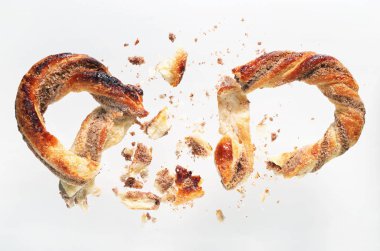 Kırık çubuk kraker.