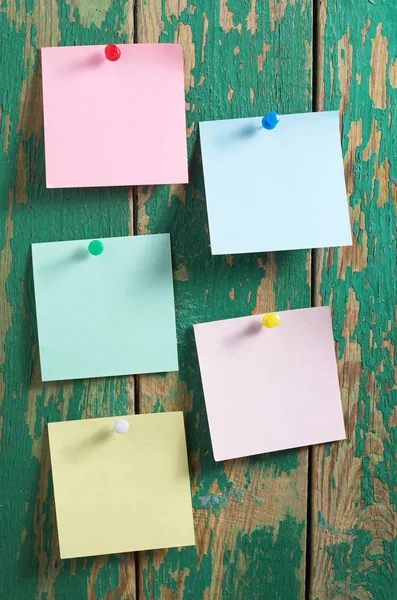 Empty paper stickers — Stock Photo, Image