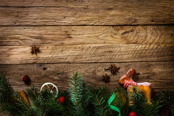 Weihnachtsgrußkarte — Stockfoto