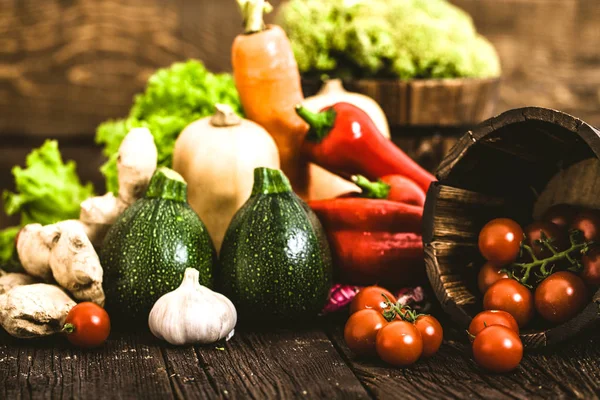 新鮮な有機野菜 — ストック写真