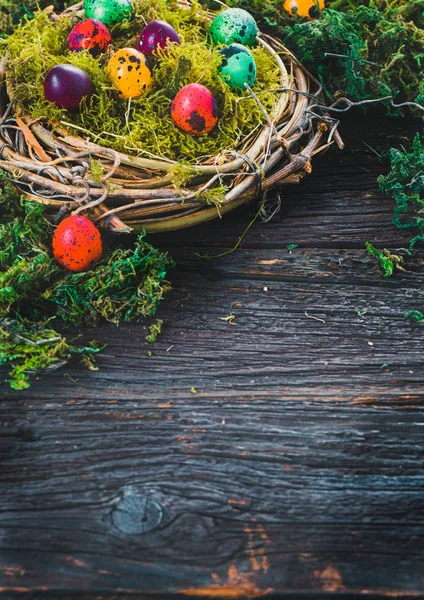 Pasqua su legno — Foto Stock