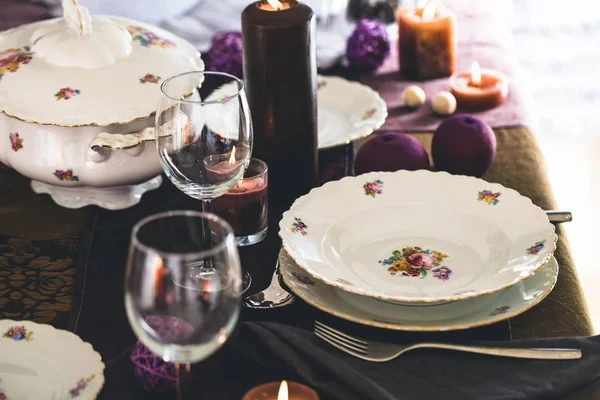 Tafelschikking voor het diner — Stockfoto