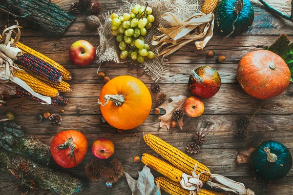 Den díkůvzdání podzimní ovoce — Stock fotografie