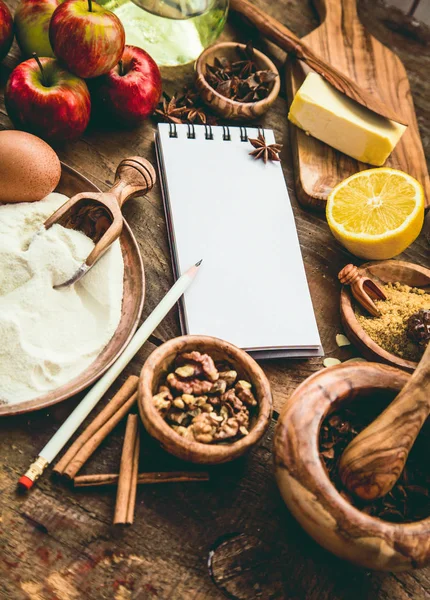 Bakning konceptet bakgrund — Stockfoto