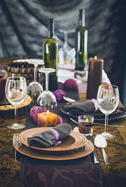 Tafelschikking voor het diner — Stockfoto