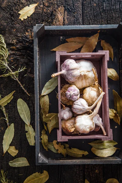 在木材上的蔬菜 — 图库照片