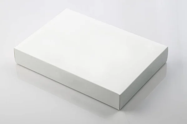 White Blank Product Packaging Box pentru Mock up-uri — Fotografie, imagine de stoc