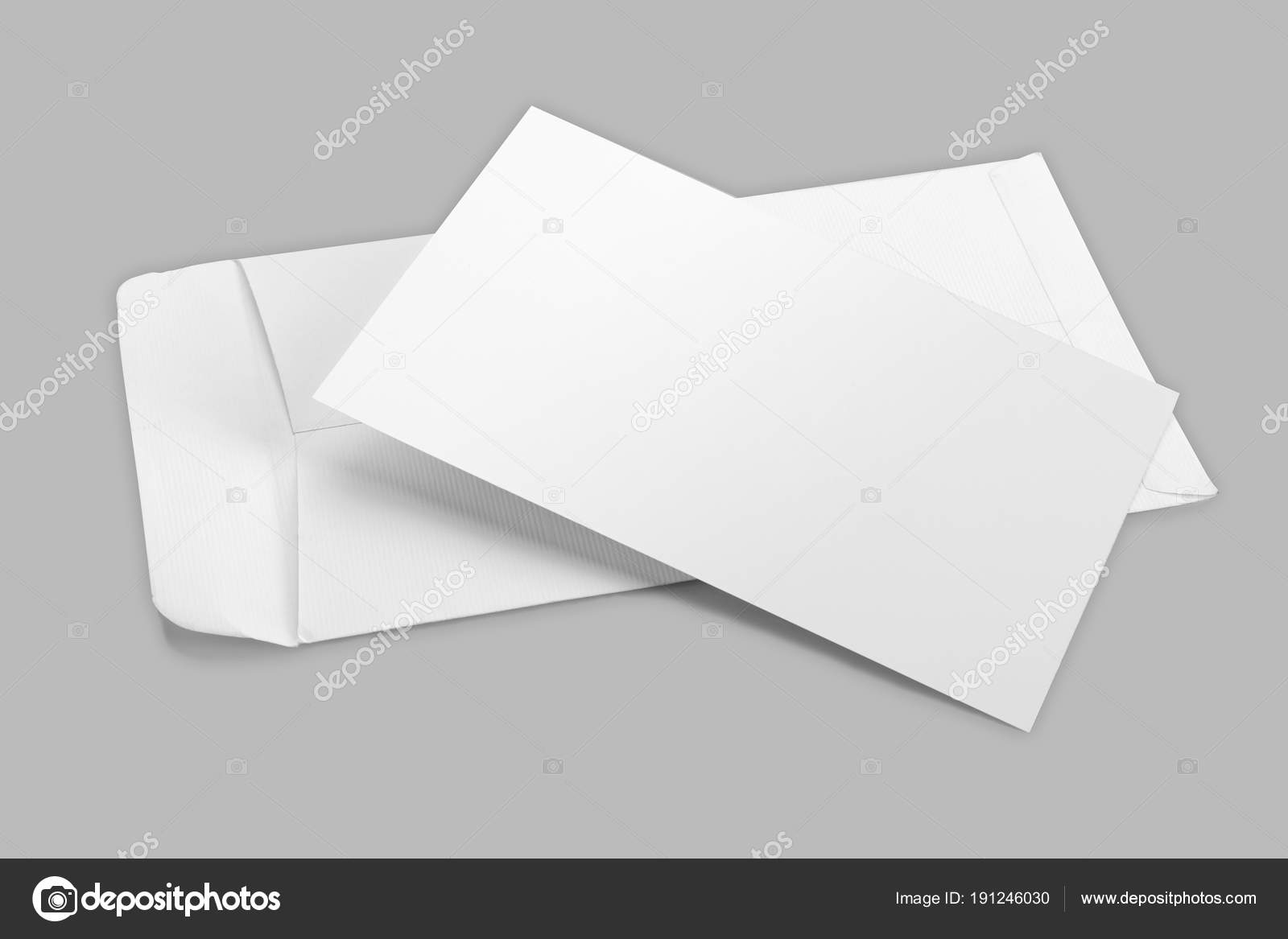 Blank White Envelope Mockup With An Invitation Card Stock Photo Image By C Akhilesh 191246030