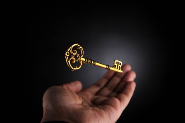 El Yakalama Altın Anahtar İş Fırsatı Konsepti