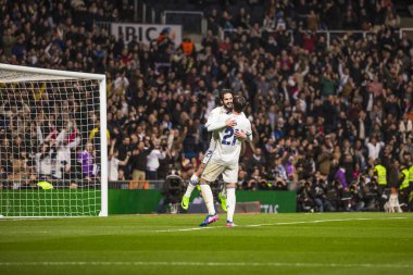 Madrid, İspanya - 1 Mart: bir maçta İspanyol Futbol Ligi